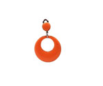 Small Flamenco Hoop Earrings for Girls Enameled. Orange 1.325€ #50034PENPEQNRNJ